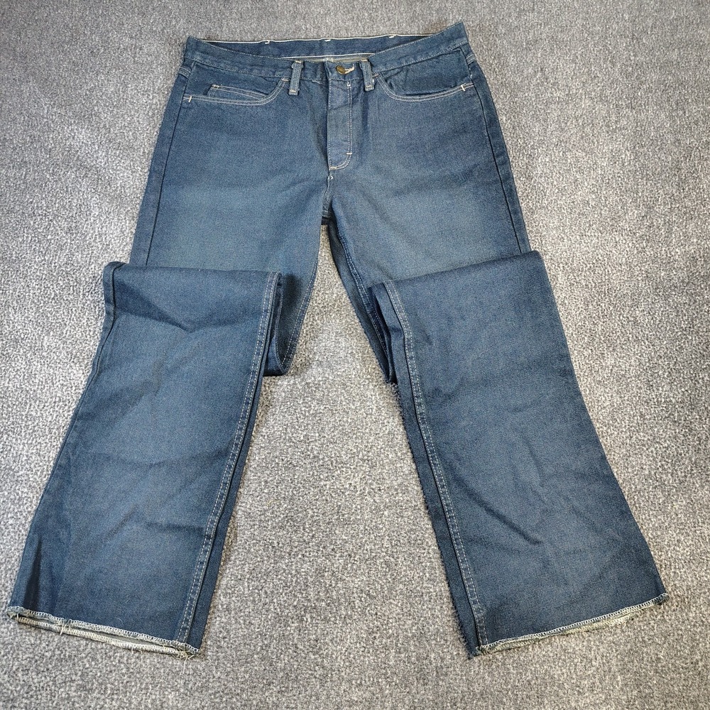 Bulwark EXCEL FR Mens 34x37U Loose Fit Canvas Jeans Flame Resistant